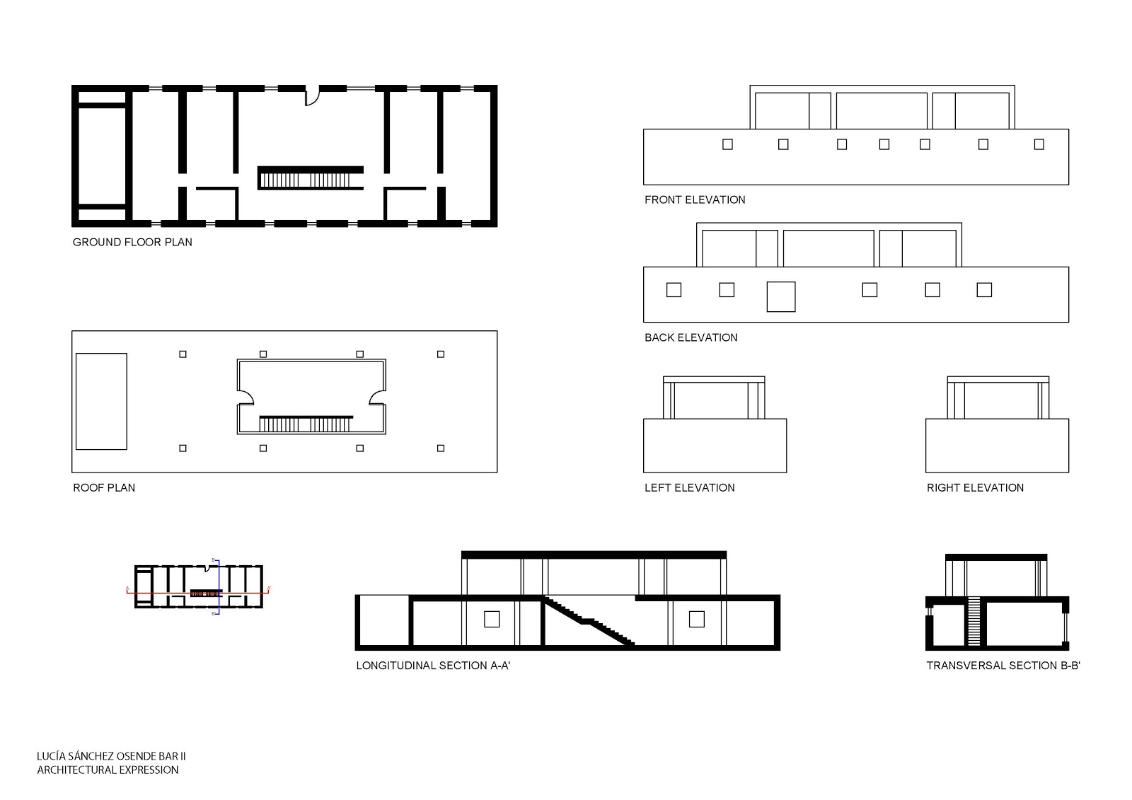 BLAS house CAD طراحی معمارانه خانه ی دی بلاس E1.150